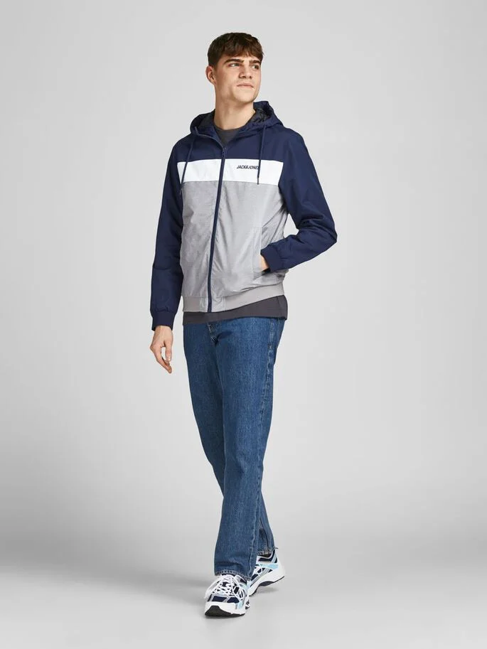 Jack & Jones - JJERUSH HOOD BOMBER NOOS Jack & Jones - JJERUSH HOOD BOMBER NOOS