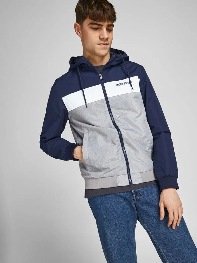 Jack & Jones - JJERUSH HOOD BOMBER NOOS Jack & Jones - JJERUSH HOOD BOMBER NOOS