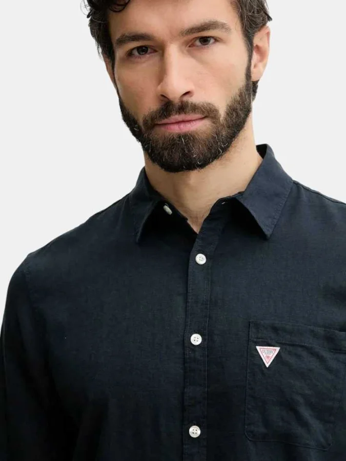 GUESS - LS ROLL-UP SHIRT 2
