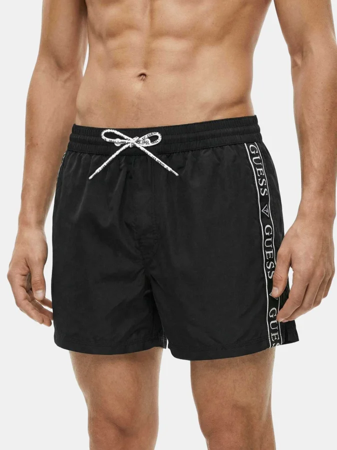 GUESS - SWIMTRUNK LOGO TAPE...