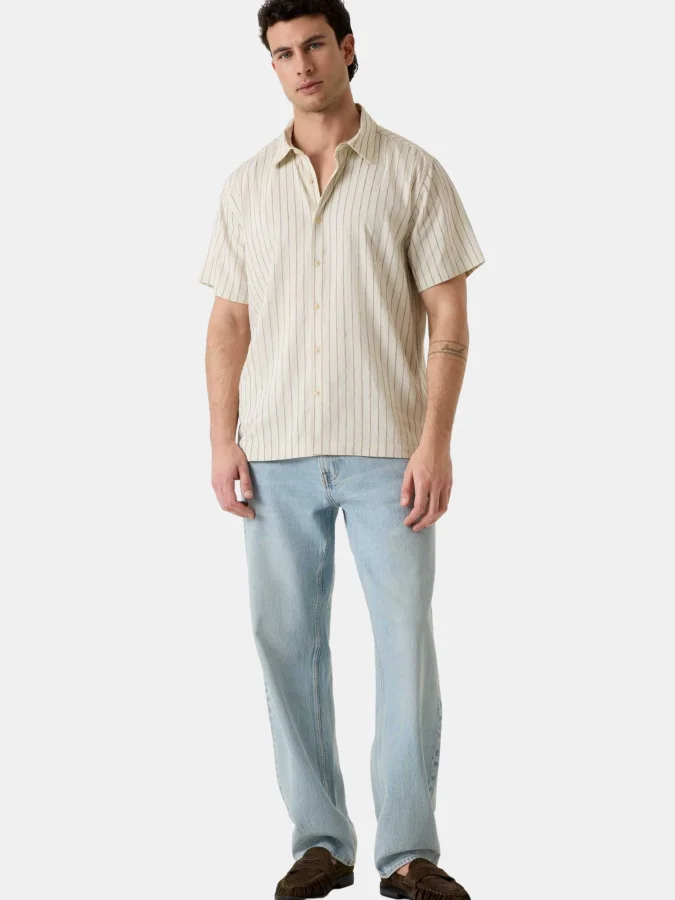 GUESS - REDFORD STRIPE SS... 2