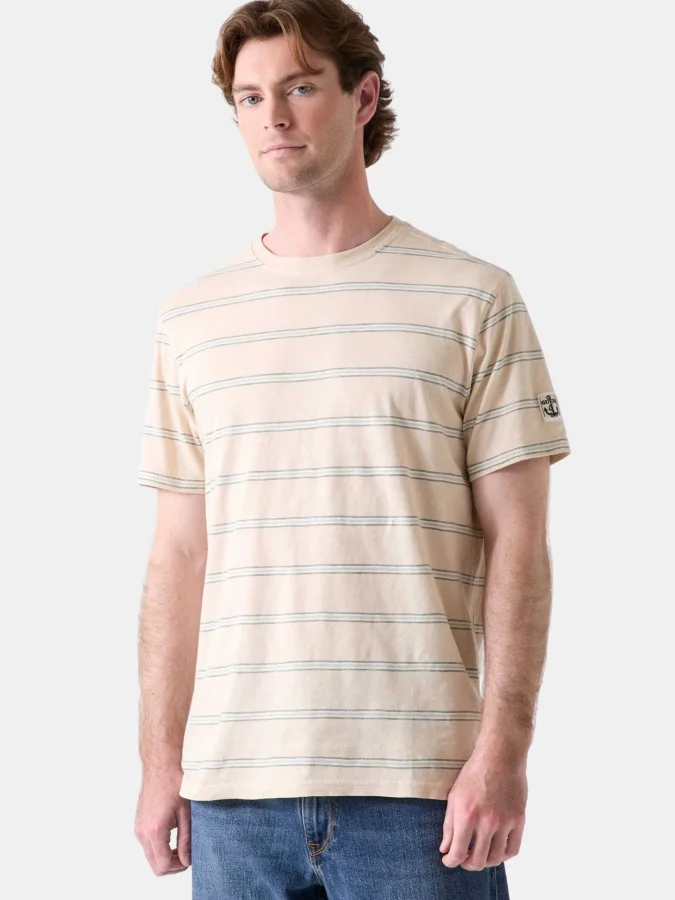 GUESS - STRIPES ACID WASH TEE