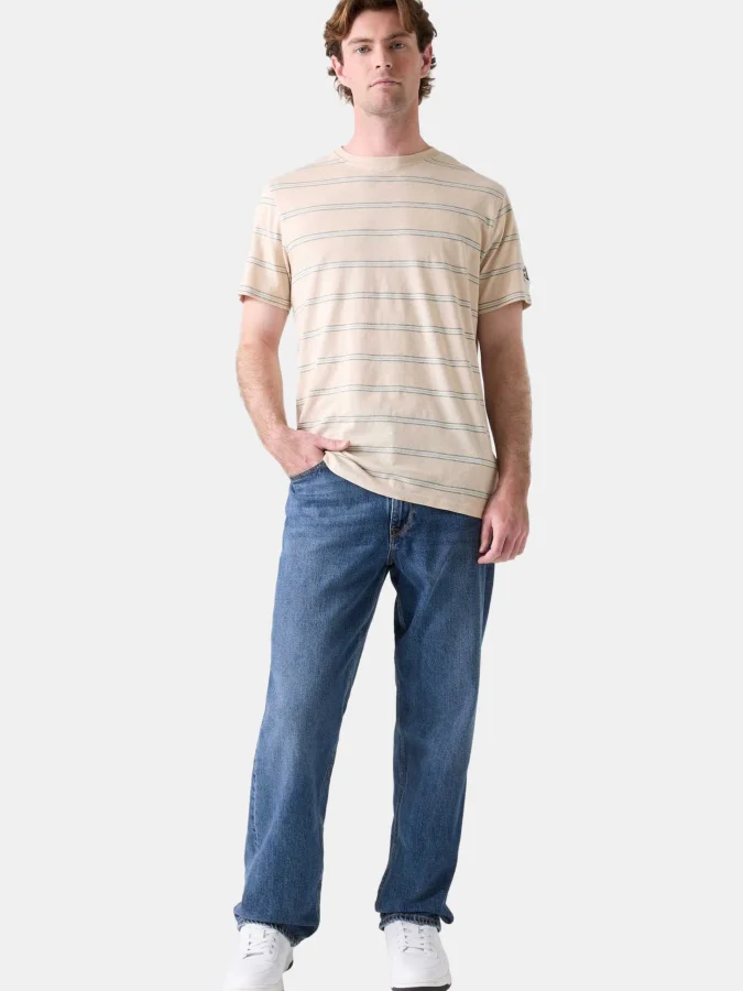 GUESS - STRIPES ACID WASH TEE 2