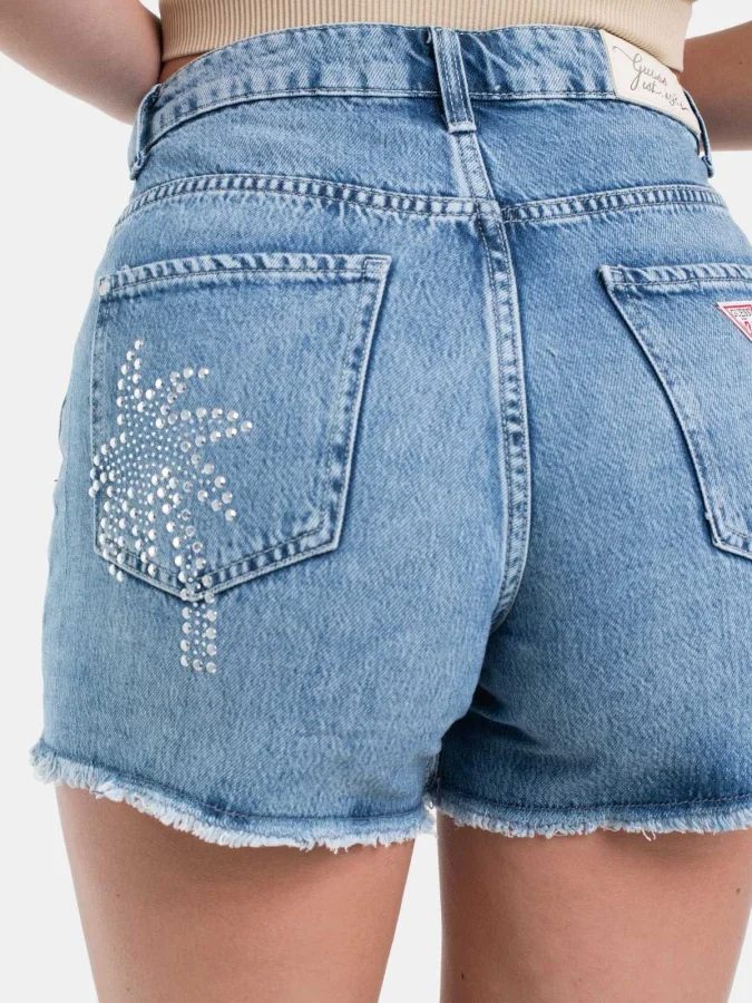 GUESS - RELAXED MIDI SHORT 2