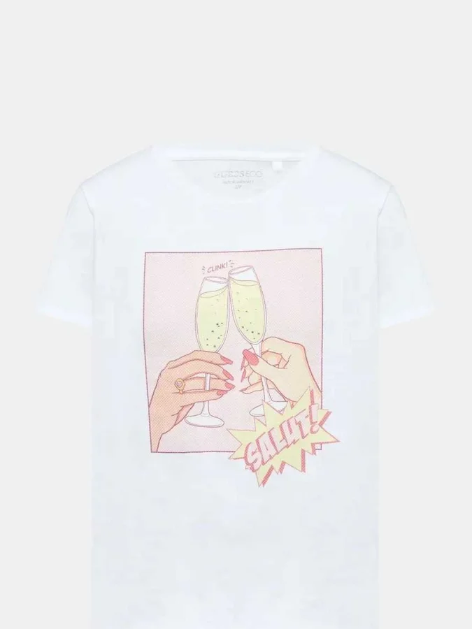 GUESS - SS CLINK EASY TEE