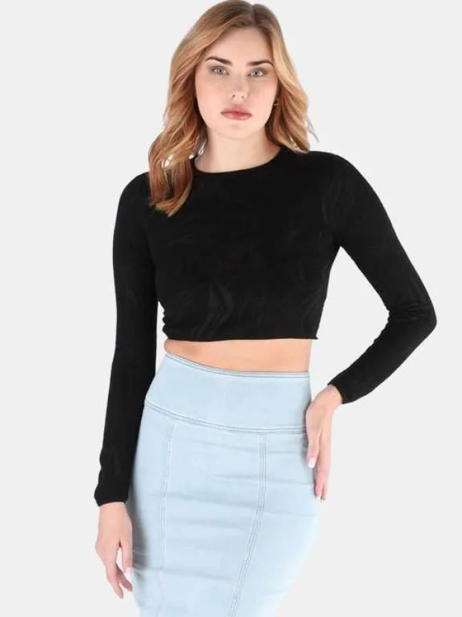 GUESS - LS CN CUT OUT BACK... 2