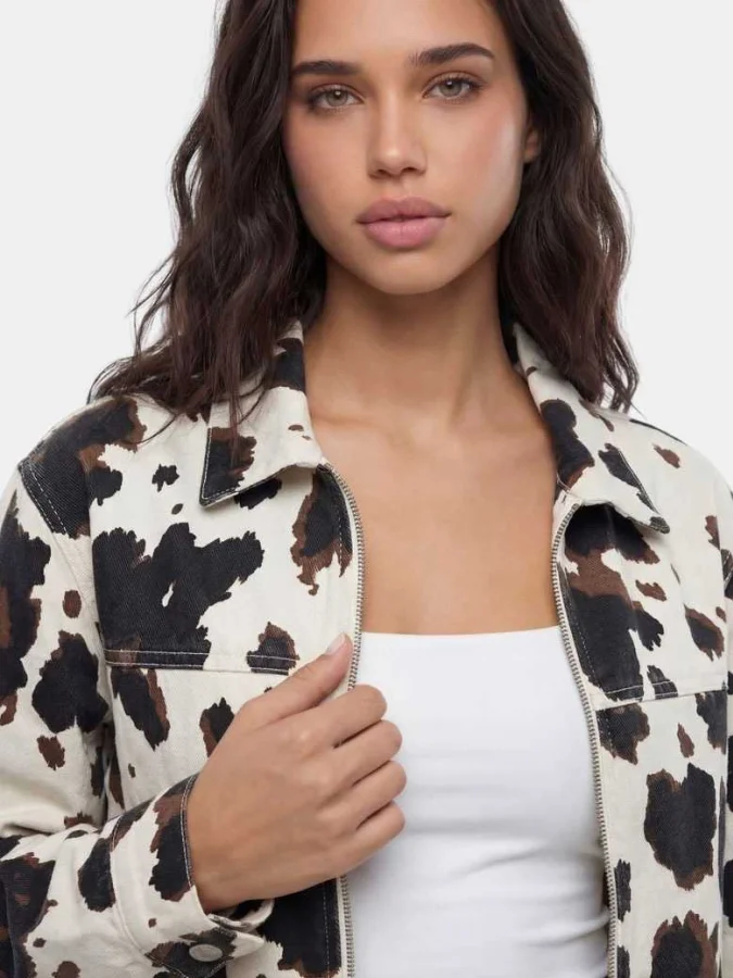 Tally Weijl - Cow Print Jacket 2