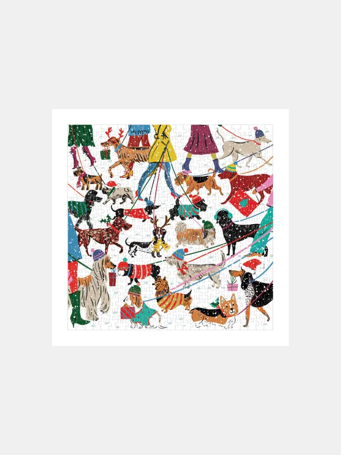 Puzzle - Winter Dogs, 500 pc 2
