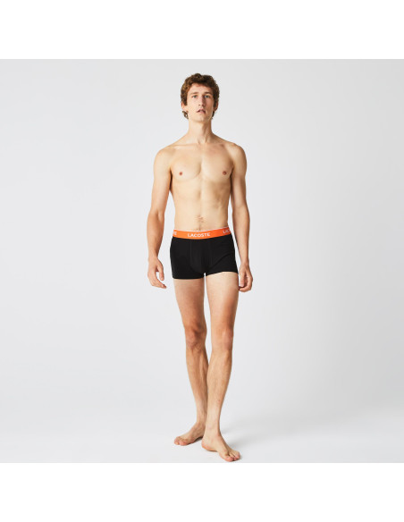 Lacoste Men's 5H3401 Underwear, Black/Marina-Panoramic GRAP, XS :  : Fashion