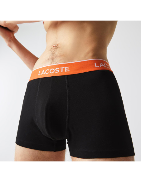 Lacoste Men's 5H3401 Underwear, Black/Marina-Panoramic GRAP, XS :  : Fashion