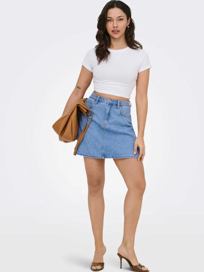 ONLY - ONLEDEN A-SKIRT DNM AKM 2
