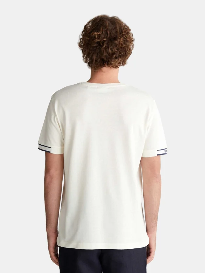 GANT - C-NECK PIQIE T-SHIRT 2