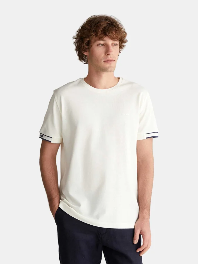 GANT - C-NECK PIQIE T-SHIRT