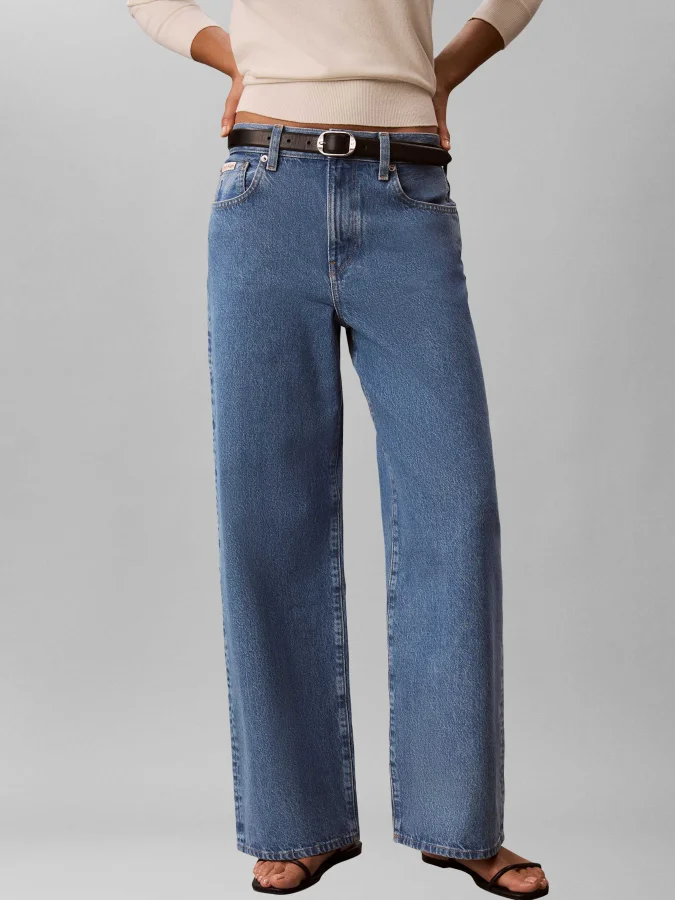 CALVIN KLEIN - THE WIDE LEG...