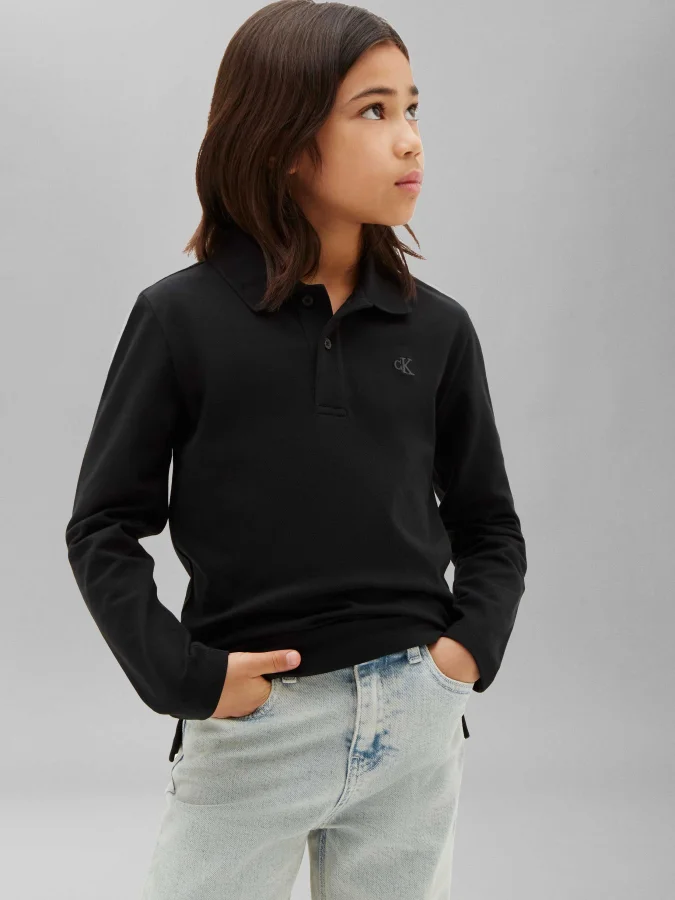 CALVIN KLEIN - SOLID PIQUE...