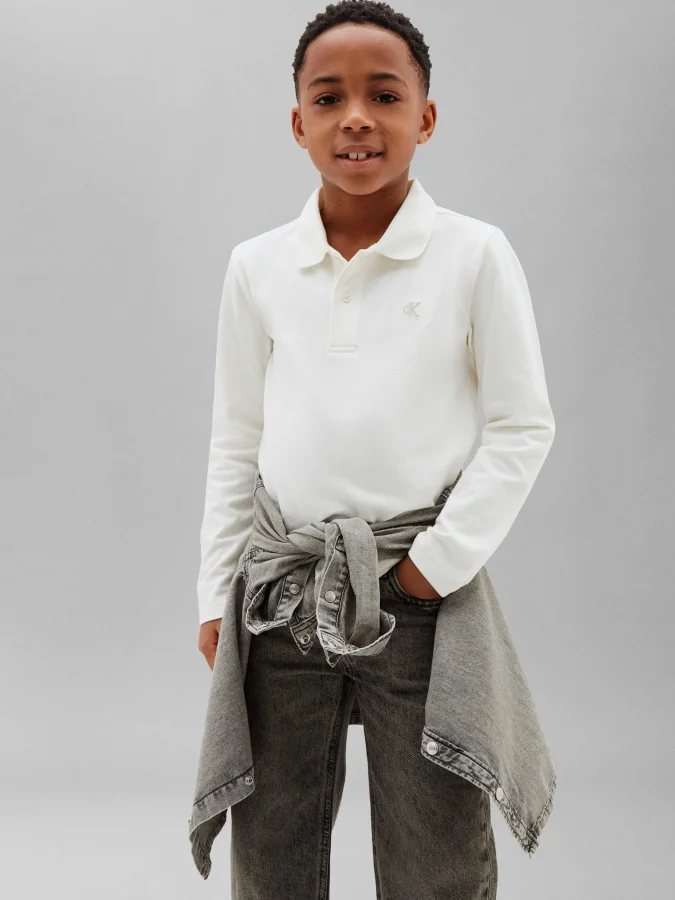 CALVIN KLEIN - SOLID PIQUE...