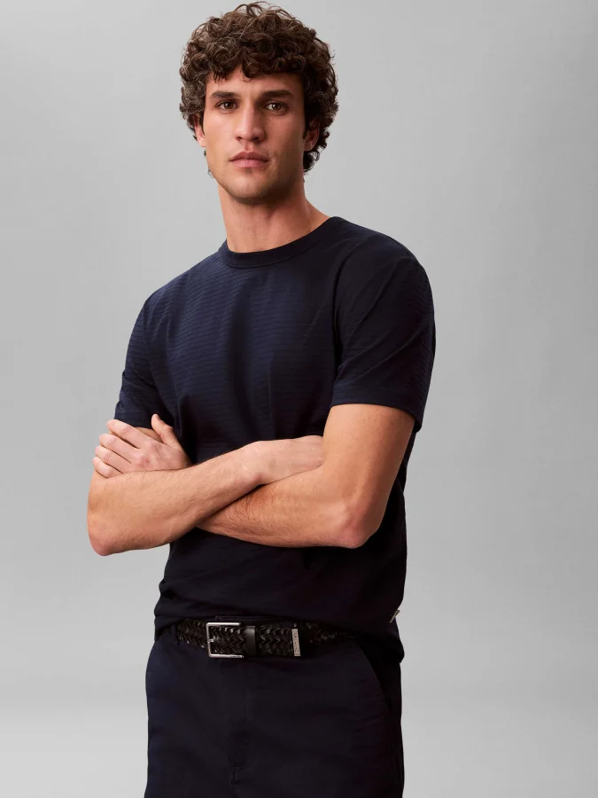 CALVIN KLEIN - SS TEXTURED...