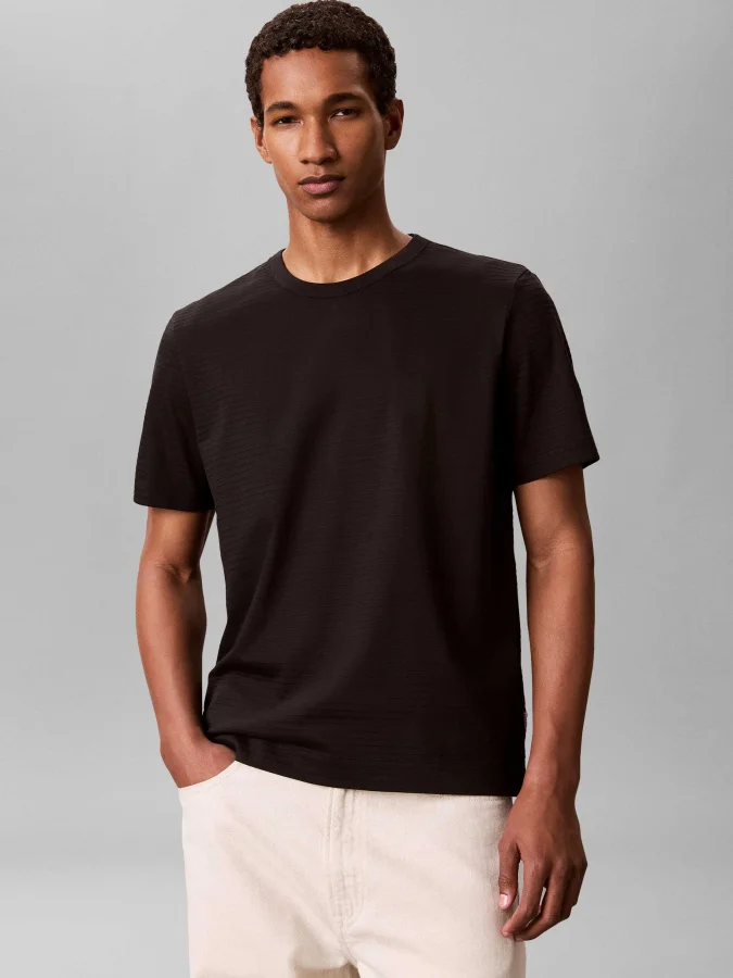 CALVIN KLEIN - SS TEXTURED...