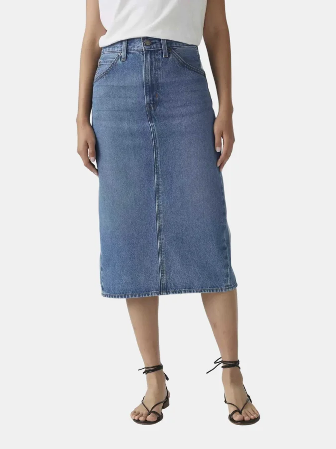 Levis® - HR BACK SLIT SKIRT