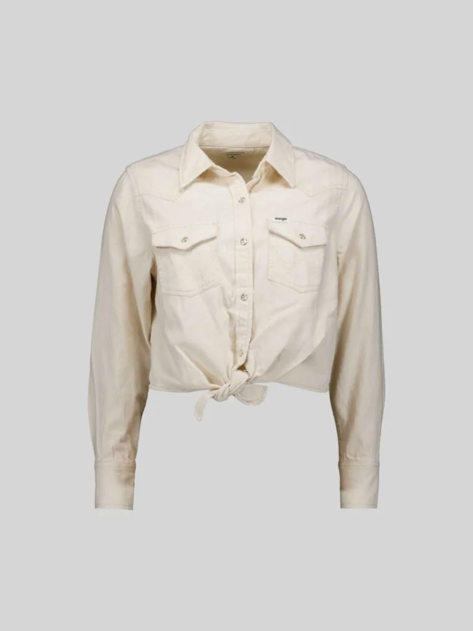 Wrangler - TIE FRONT SHIRT