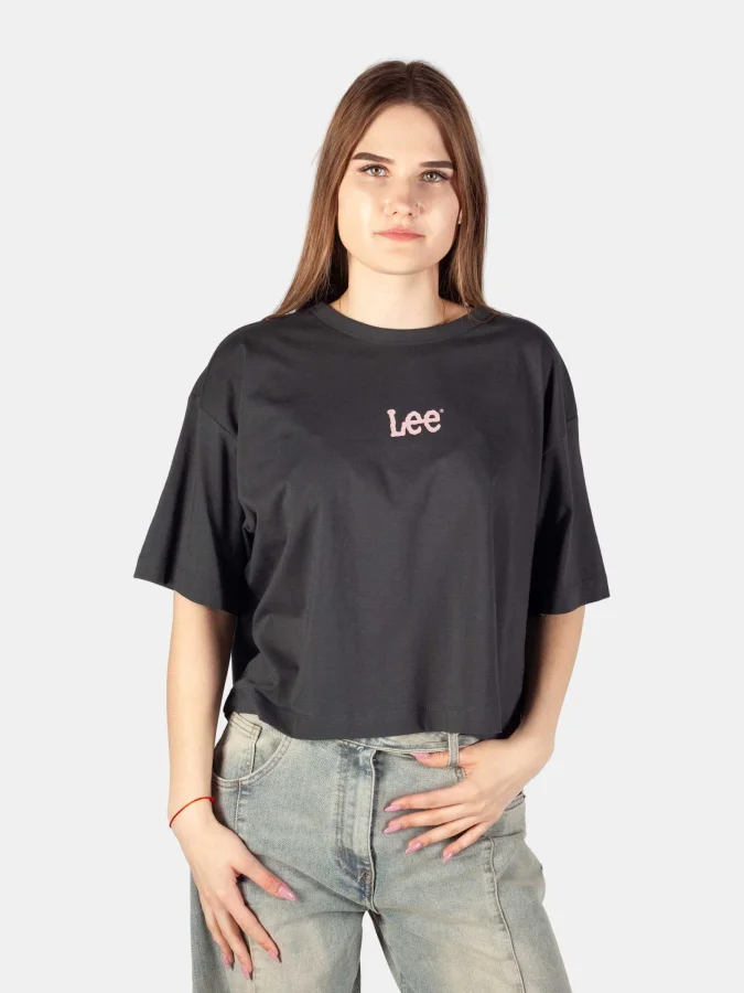 Lee - SS CROPPED TEE