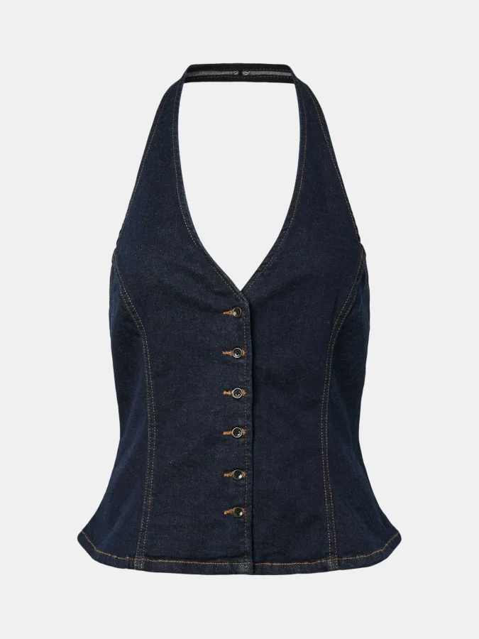 Pieces - PCDAISY HALTERNECK...