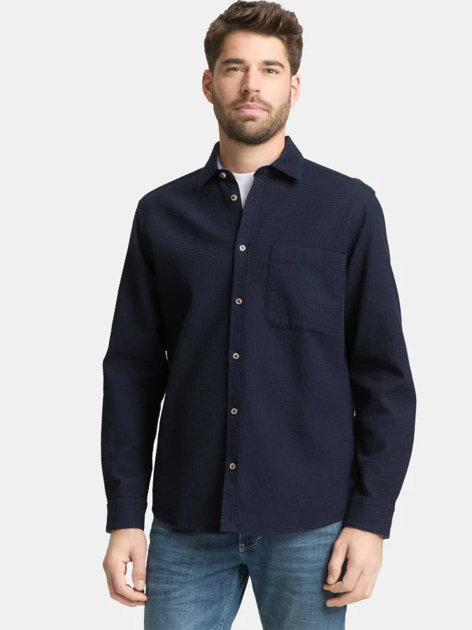 Tom Tailor - structured shirt