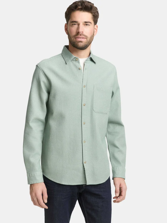 Tom Tailor - structured shirt