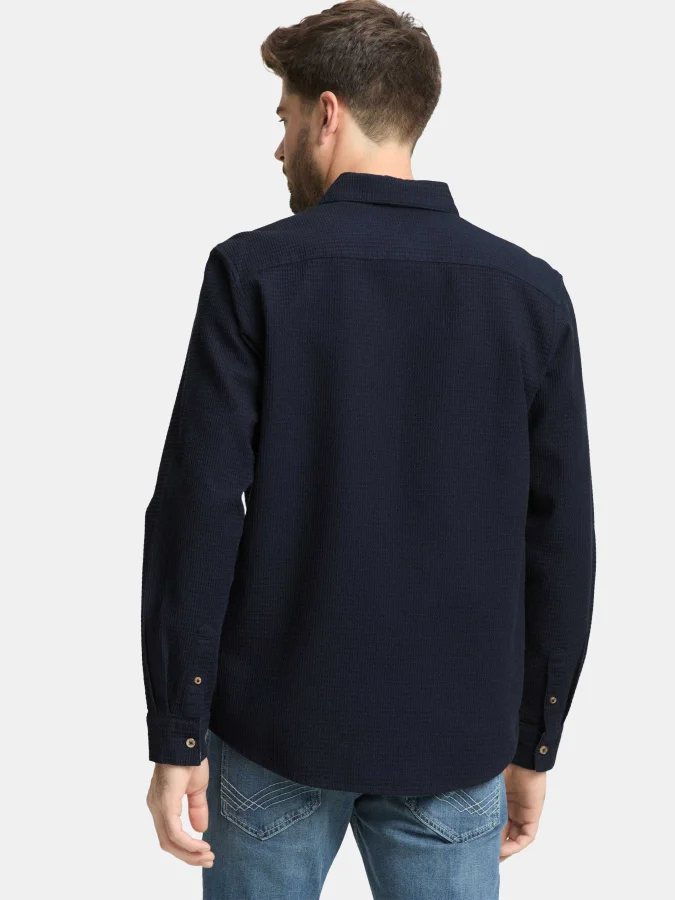Tom Tailor - structured shirt 2