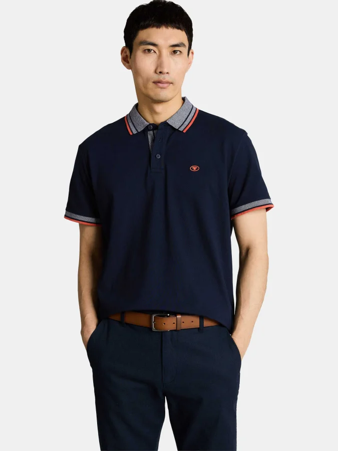 Tom Tailor - printed polo