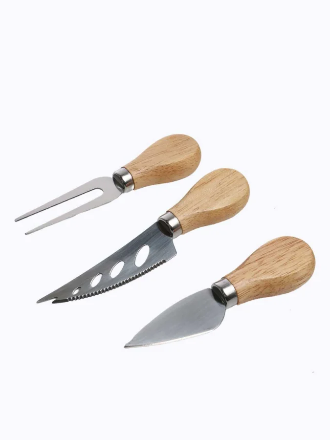 CHEESE KNIVES SET OF 3PCS 2