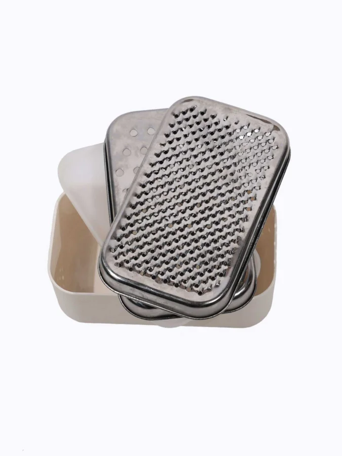 GRATER WITH CONTAINER 4ASS CLR 2