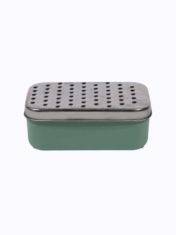 GRATER WITH CONTAINER 4ASS CLR