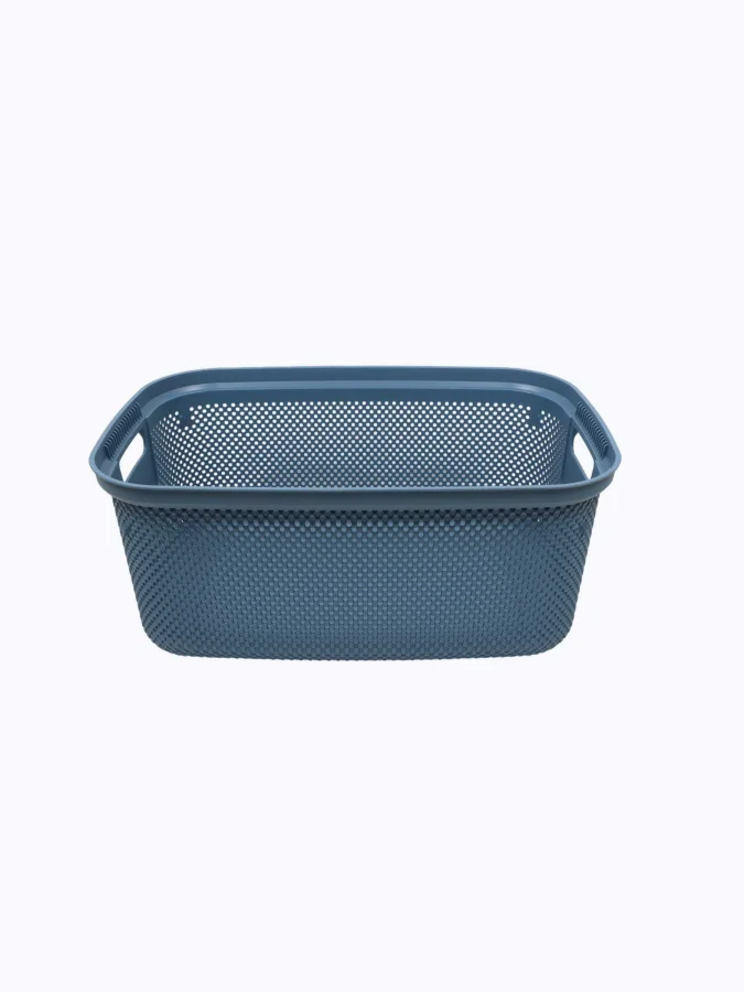 LAUNDRY BASKET PP 30LTR 4ASS