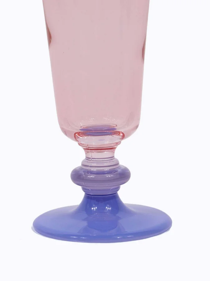 CHAMPAGNE GLASS 180ML 4ASS CLR 2