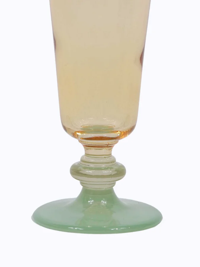 CHAMPAGNE GLASS 180ML 4ASS CLR 2