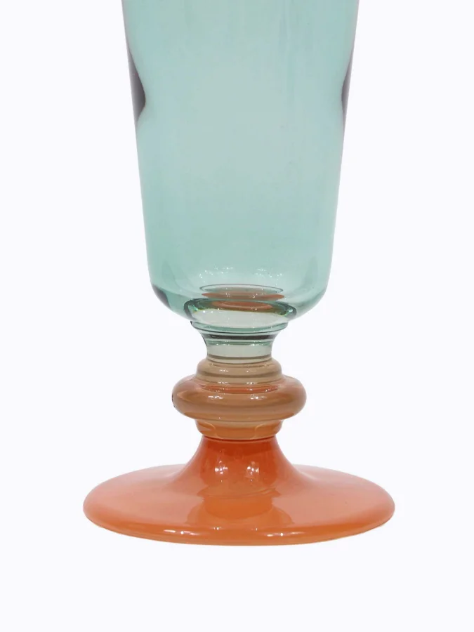 CHAMPAGNE GLASS 180ML 4ASS CLR 2