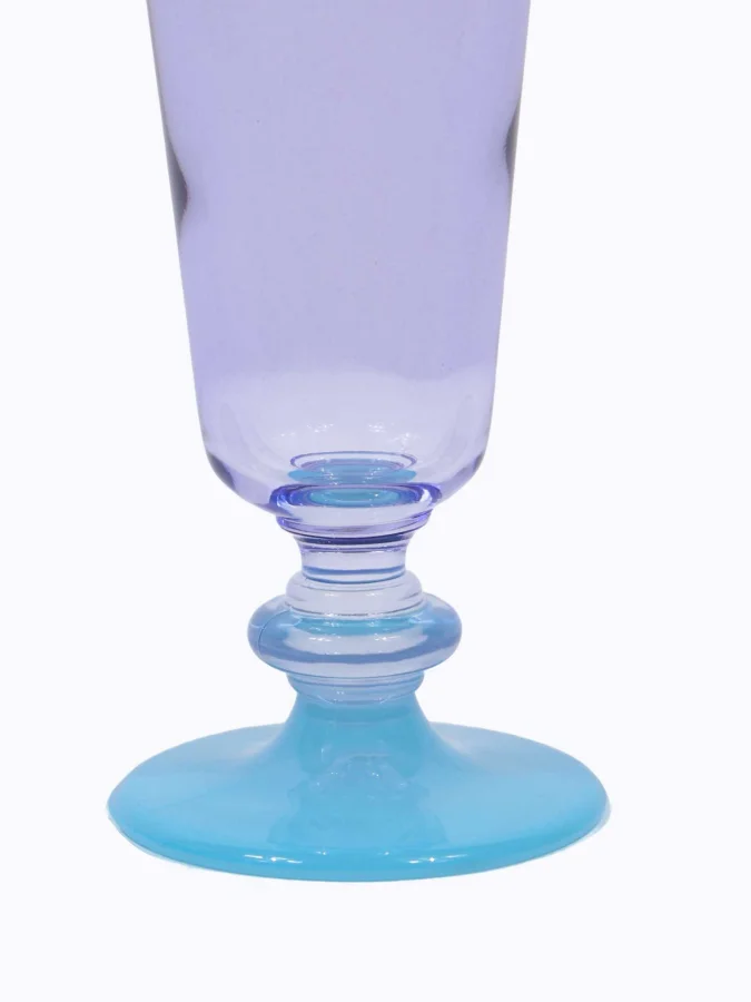 CHAMPAGNE GLASS 180ML 4ASS CLR 2