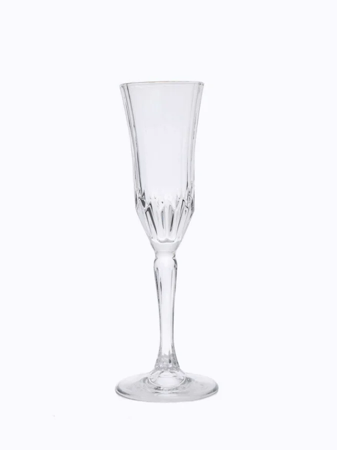 CHAMPAGNE GLASS 165ML GOLDEN