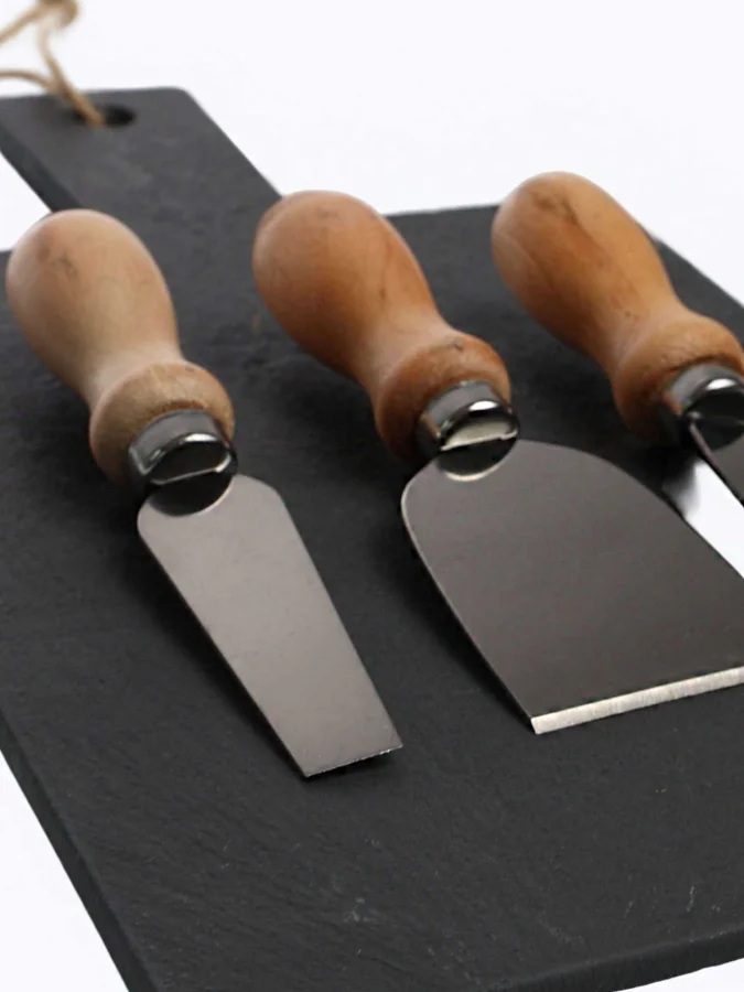 CHEESE SET 4PCS SLATE 2
