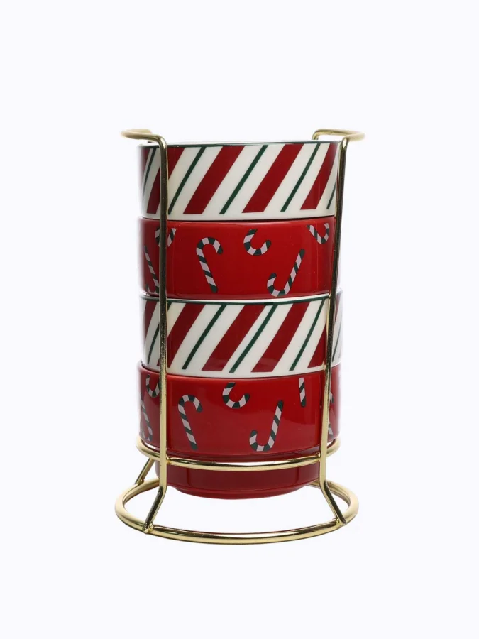 Koopman - Bowl set, XMAS, 5pcs