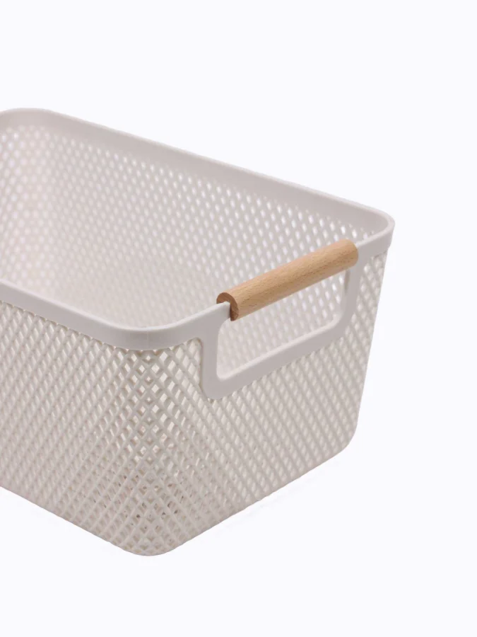 BASKET PP 31X20X14CM 3ASS CLR 2