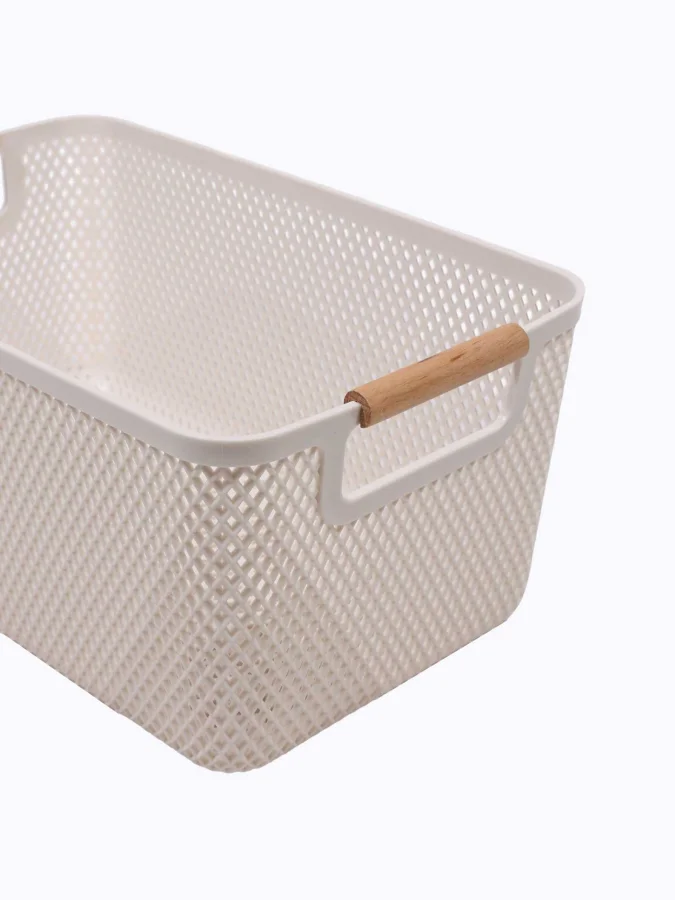BASKET PP 36X23X16CM 3ASS CLR 2