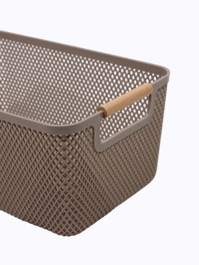 BASKET PP 36X23X16CM 3ASS CLR 2
