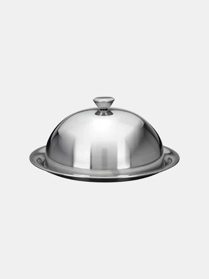 BELL JAR WITH UNDER PLATE