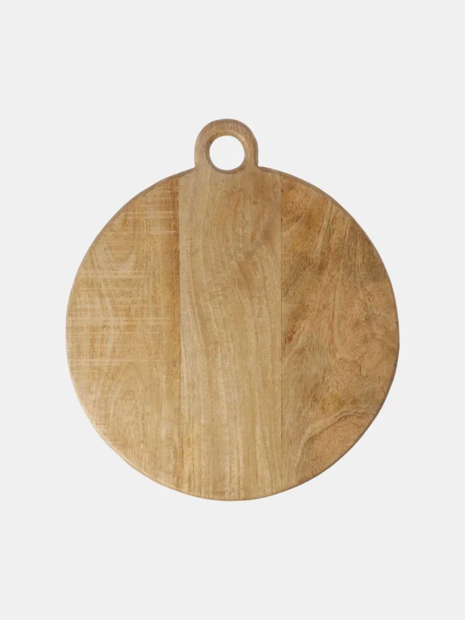 PLATE 34X39CM WOOD NATURAL
