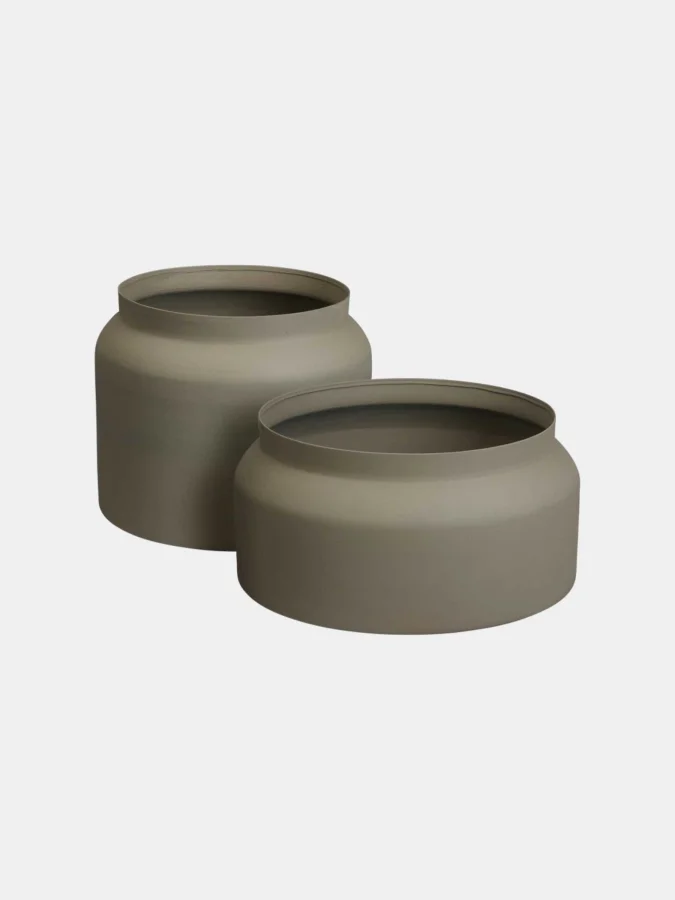 PLANTER SET2 TAUPE