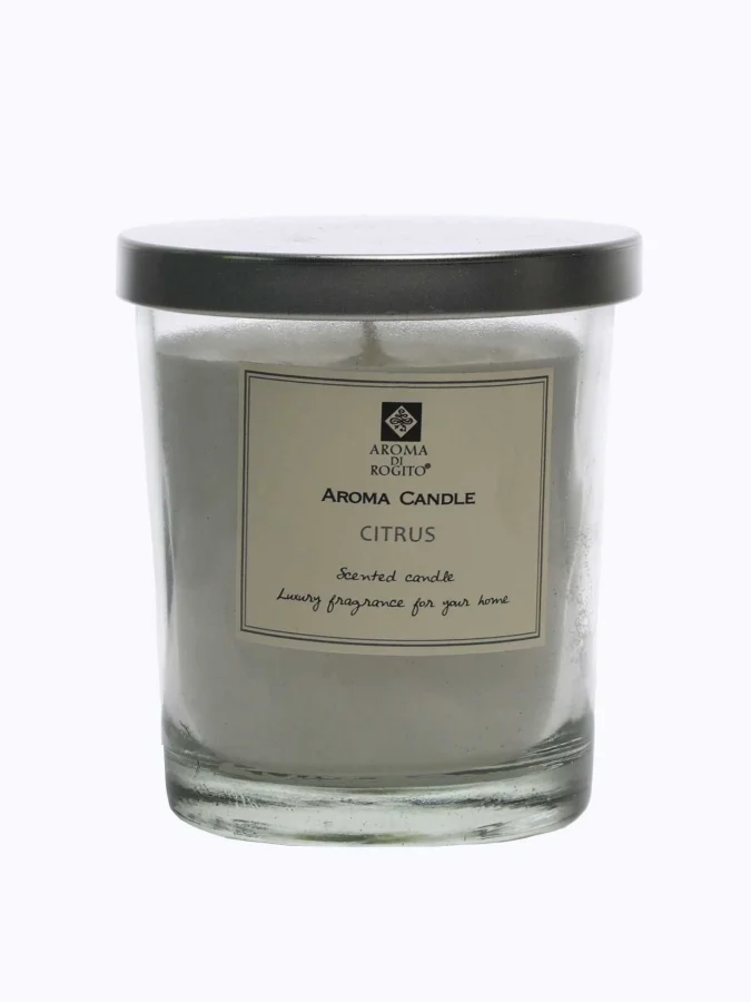 SCENTED CANDLE IN GLASS POT