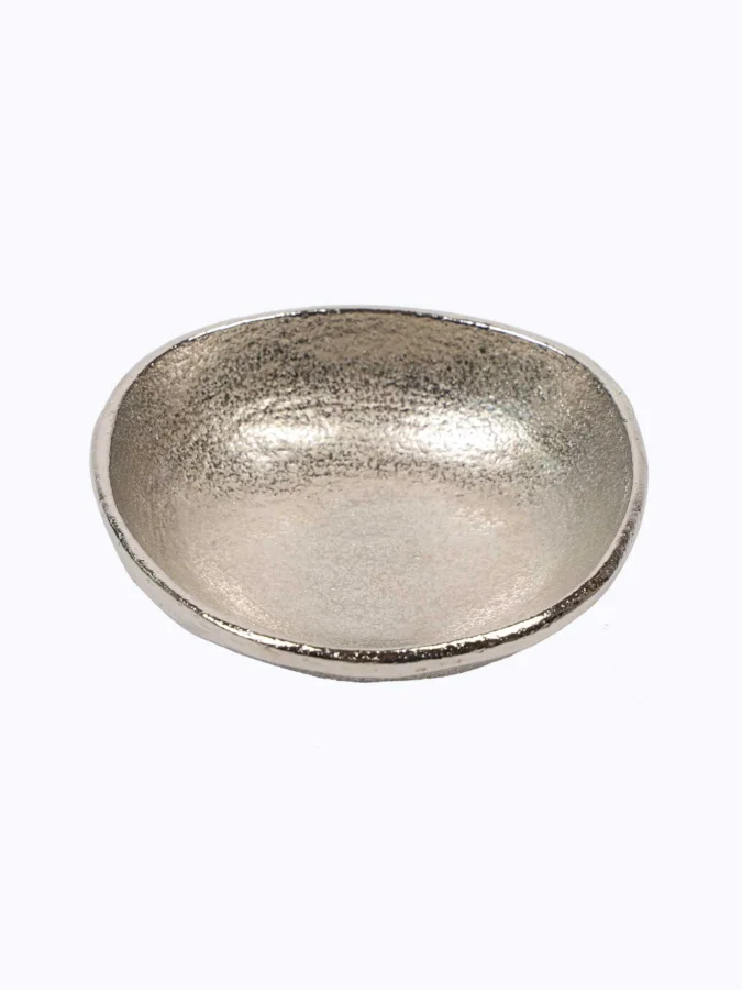 BOWL SILVER 9X9X2CM 3ASS 2