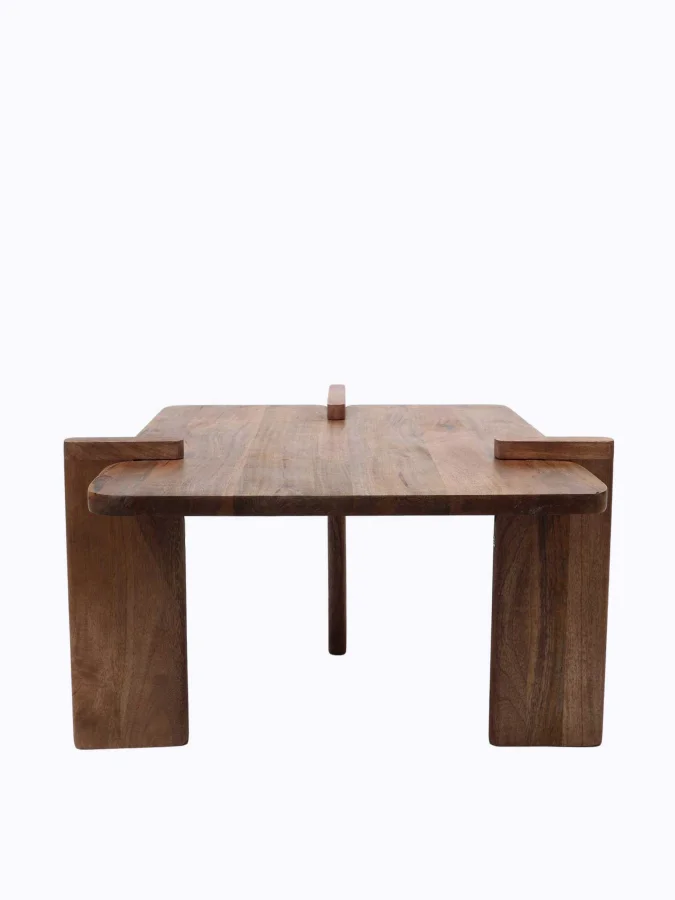 SIDE TABLE MANGO WOOD BROWN 35
